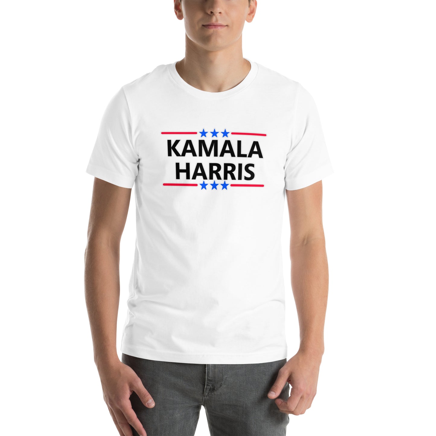 Kamala Harris Stars and Stripes T-Shirt