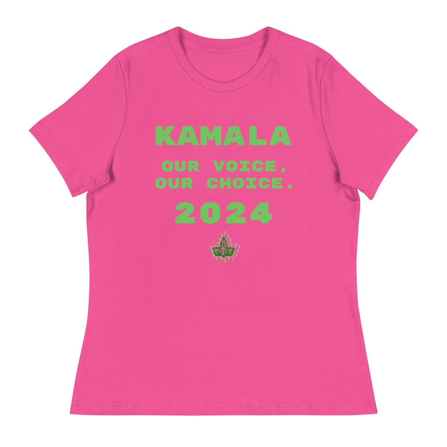 Kamala, Our Voice, Our Choice Soror T-Shirt